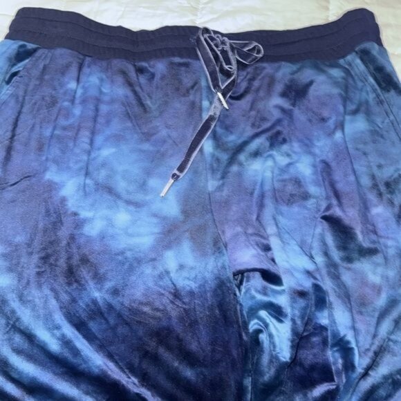 Womens Tie-Dye Jogger Pants XXL 85% Polyester 10% Recycled Polyester 5% Spandex - Picture 4 of 8